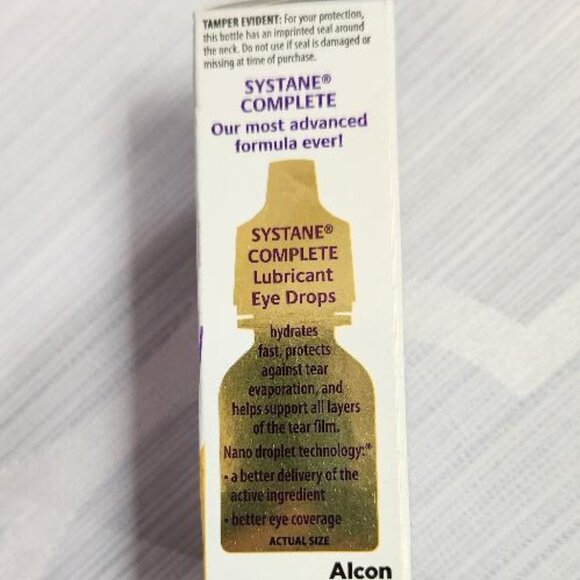 Systane Lubricant Eye Drops Complete Optimal Dry Eye Relief - Picture 4 of 6